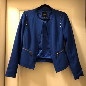 Electric blue blazer